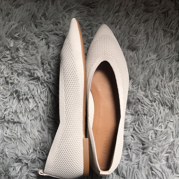 Everlane 40-hr ReKnit Gray Flats - Picture 3 of 5